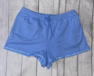 NWT Victoria’s Secret PINK Cozy Blue Women's Drawstring Shorts thumbnail 1