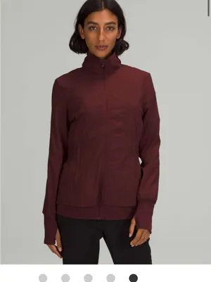 Lululemon Sights Seen Jacket ref Merlot size 14 Purple thumbnail 2