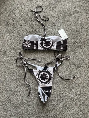 Cider brown floral bikini  thumbnail 4