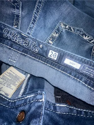 Miss Me Western Floral Border Bootcut Jeans! thumbnail 3