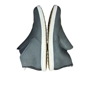 Olukai Hawaiiloa Manu‎ Hope Shoes Womens Size 8 Gray Leather Slip On Boots thumbnail 6