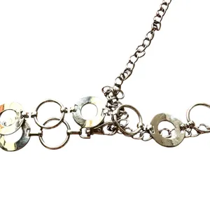 SILVER DISK CHAIN BELT‎ *UNBRANDED* thumbnail 2