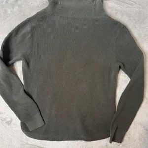 Ralph Lauren Green Waffle Knit Cowl Neck Sweater Women Size‎ M Minimalist thumbnail 6