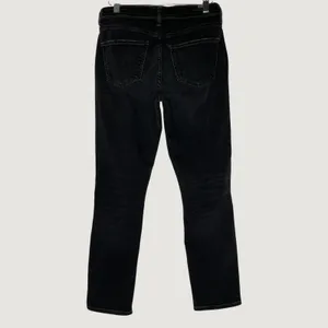 Citizens of Humanity Rocket Crop Women's Sz 25 Black Distressed Skinny Jeans EUC thumbnail 2