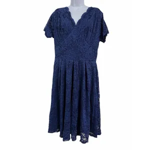 Women,s Floral Lace Midi Dress Size 2x. H thumbnail 4