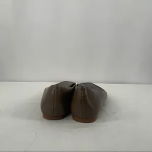 Madewell Calf Hair Pointed Toe Slip On Loafers in Grey‎ Size 8 thumbnail 6