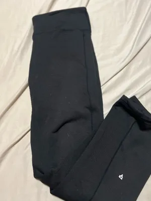 Thick warm yoga pants/leggings Black Size XL thumbnail 5