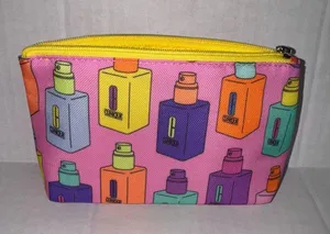 Clinique Moisturizer Bottle Makeup Cosmetic Bag NEW NWOT thumbnail 2