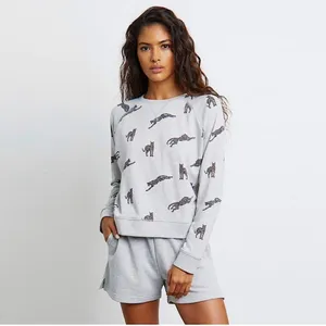 Rails Theo Jaguar Sweatshirt Grey Crew Neck Pullover Size Small thumbnail 4