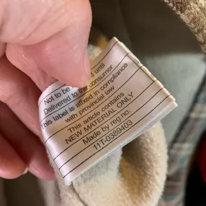 Woolrich Sherpa-Lined Plaid Hickory Shacket Size M thumbnail 6