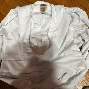 Mono b cropped white athletic jacket  thumbnail 4