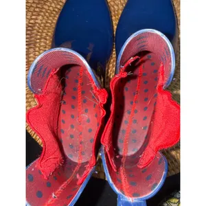 Lauren Ralph Lauren Tally Navy Blue Red Chelsea Rain Boots Womens 9 thumbnail 9