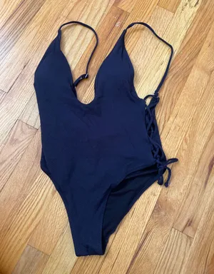 Windsor Black One Piece Swimsuit thumbnail 1