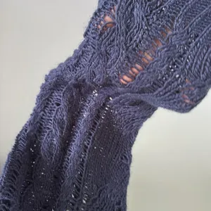 Edikted Gabrielle Cropped Cable‎ Knit Sweater thumbnail 5