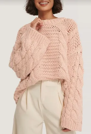 NA-KD Chunky Sweater thumbnail 5