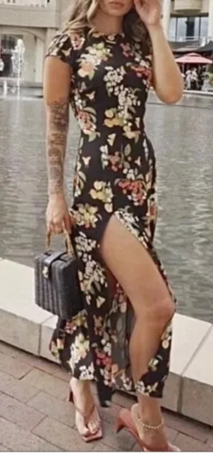 Reformation Gavin Dress Summer Soirée Womens Size 6 thumbnail 1