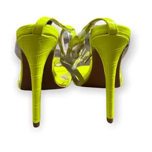 PrettyLittleThing Strappy Heels Neon Size 8 thumbnail 7