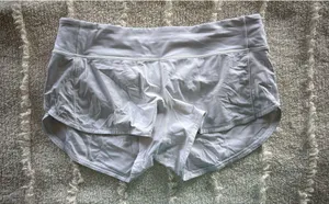Lululemon Shorts Speed Up 2.5" White thumbnail 1