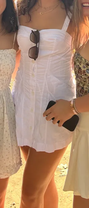 Urban Outfitters White Mini Dress thumbnail 1