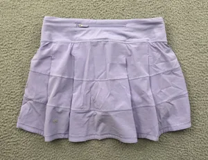 Lululemon Pace Rival Skirt Skort Lilac Smoke Athletic Tennis Women's 4 Tall thumbnail 1