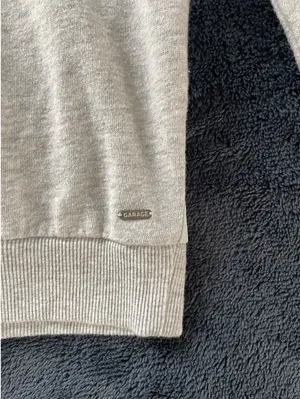Garage Off-The-Shoulder Top Grey thumbnail 4