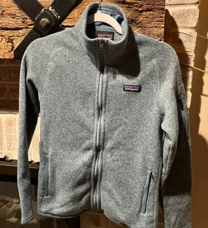 Patagonia full zip Better Sweater blue‎ woman's small thumbnail 1