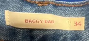 Levi's Baggy Dad Women's Blue Denim Jeans thumbnail 6