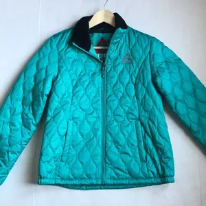 Gerry Quilted Puffer ‎ Coat Green thumbnail 1