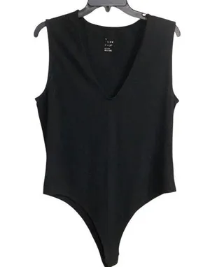 A New Day Black Sleeveless Bodysuit thumbnail 1