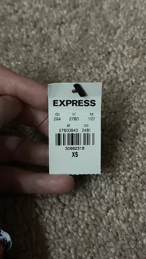 Express Red/Orange Dress thumbnail 3