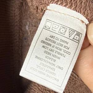 MONROW HT1170-1 Brown Cotton Pullover Hoodie Sweatshirt XS NEW thumbnail 8