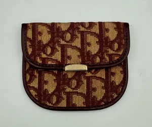 Christian Dior Oblique Coin Wallet Rare Vintage thumbnail 1