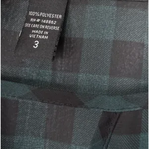 Torrid Sheer Top Plus Size 3 3X Green Black Checkered Gingham Peasant Babydoll thumbnail 6