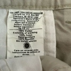 Carhartt Cargo Work Shorts Men’s 28 Khaki Beige Cotton Workwear Utility Pockets thumbnail 11