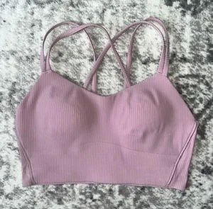 Lululemon Like a Cloud Ribbed Longline Bra *Light Support, B/C Cup thumbnail 1