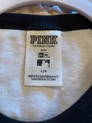 Baltimore Orioles "This Is Birdland" Ringer Tee by Victorias Secret PINK size L thumbnail 5