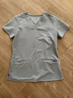 FIGS Scrub Set Jogger- Chambray thumbnail 4