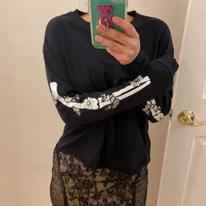 Skeleton sleeve top. M Black Size M thumbnail 2