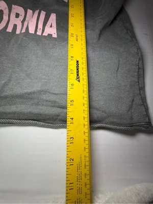 Zara Gray Graphic Tee with Pink Los Angeles Print thumbnail 5