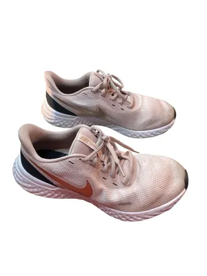 Nike Revolution 5 wms Rose pink black low top running sneakers sz 10 SKU 10-518 thumbnail 2