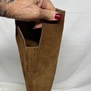 Dolce Vita Tan Suede Over the Knee Boots thumbnail 6