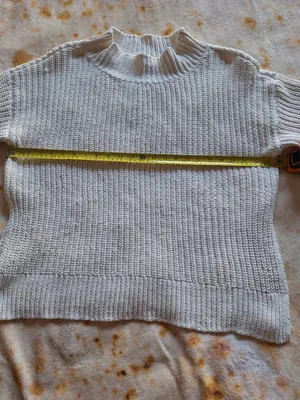 Aerie Cream Chenille Textured Knit Mock Neck Oversized Sweater Size S thumbnail 6