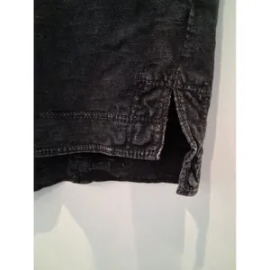 Daily Practice Anthropologie Malibu Creek Dress Cotton Ruffle Black measures Med thumbnail 5