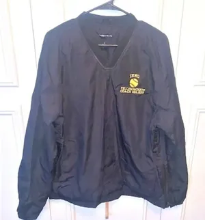 Sport-tek‎ v neck black pullover sz L EUC thumbnail 1