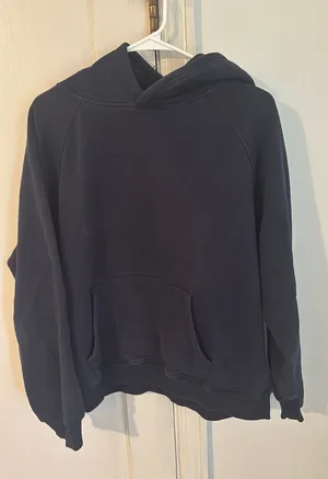 Amazon Large Navy Blue Dark Blue Hoodie thumbnail 1