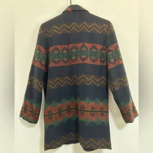 BE vintage Wool blend southwestern Women's Blazer thumbnail 4