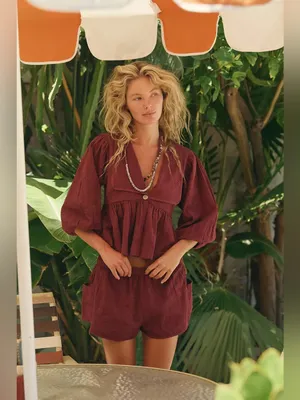 Free people blouse thumbnail 2