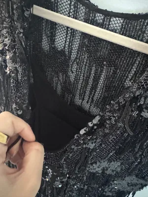ZARA Sequin Dress Mini thumbnail 6