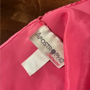 Vintage Pink Slip Dress thumbnail 2