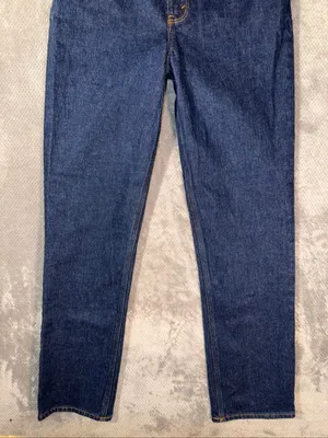 Abercrombie & Fitch 90s Straight Ultra High Rise Jeans Size 26/2R Dark Wash NEW thumbnail 2